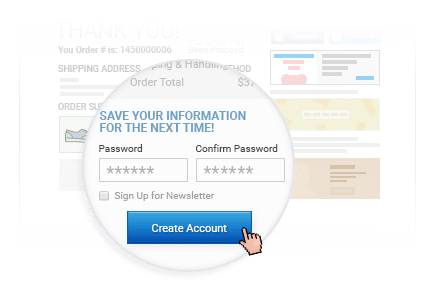 Enable Registration on Success Page