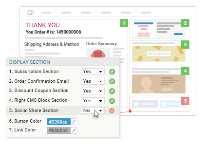 Change Page Design from Admin Panel