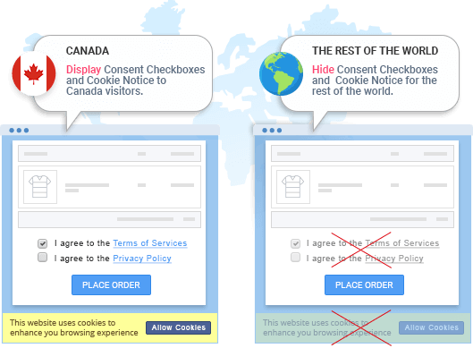 Target Canadian Residents Only