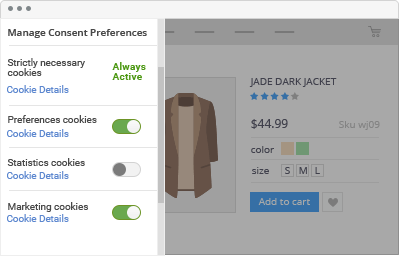 LGPD Cookie Consent Banner