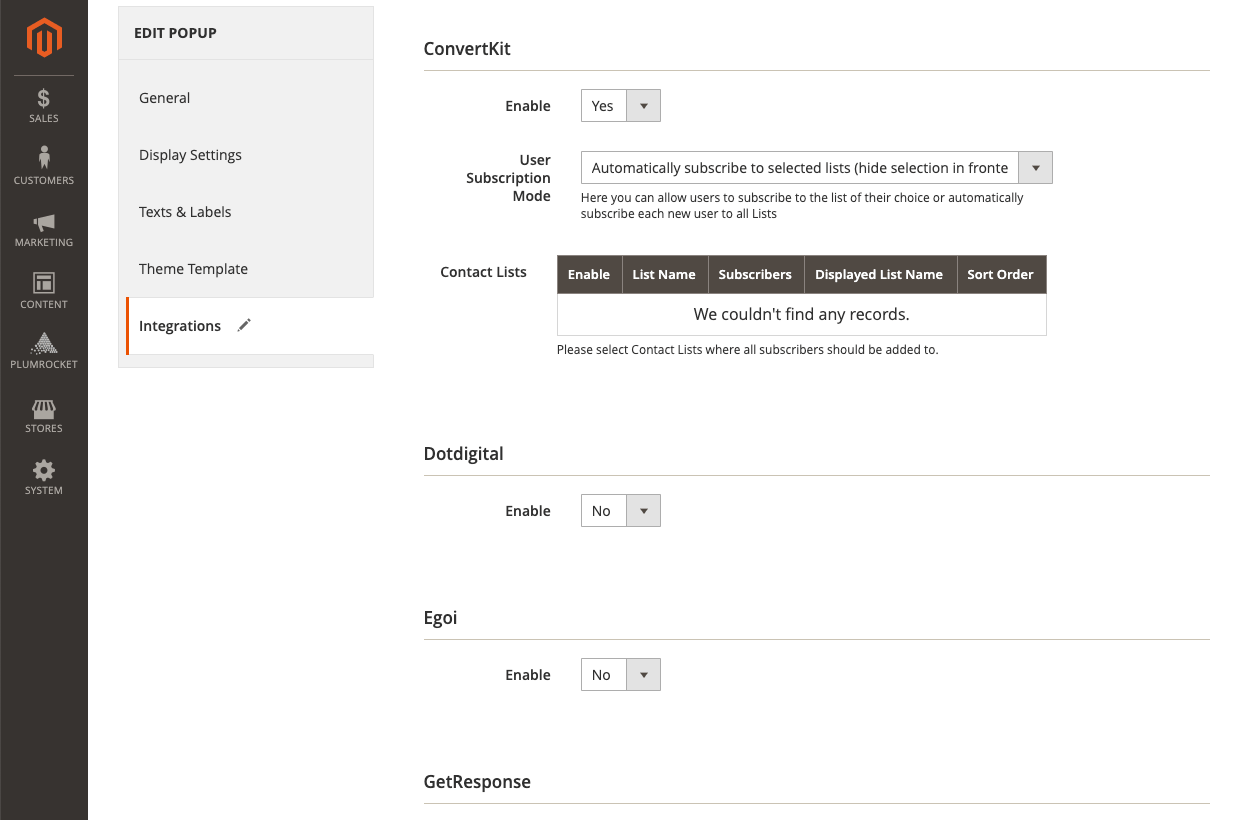 Magento 2 ConvertKit Integration