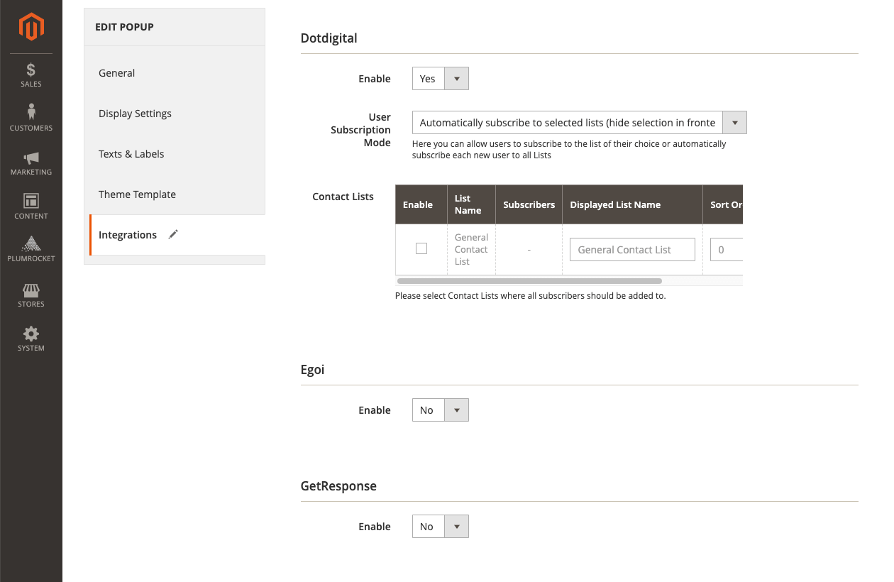 Magento 2 Dotdigital Integration