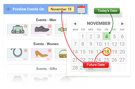 Preview Future Flash Sale Events