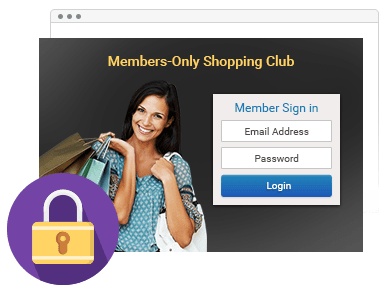 Private Sales & Members-Only Shopping Club