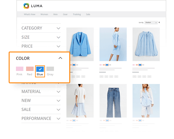 Product Count Visibility