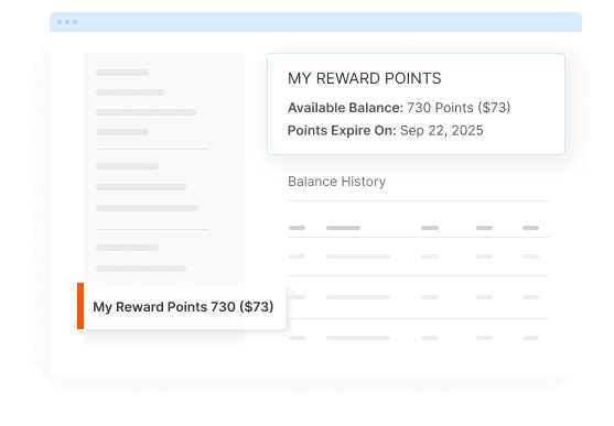 Give Customers Full Visibility of Points History