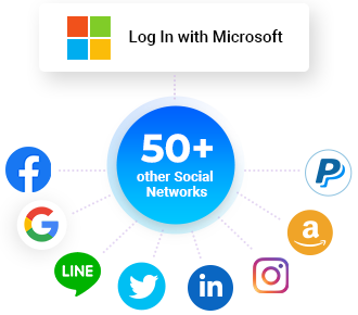 Get Magento Microsoft Login & Other 50+ Social Networks