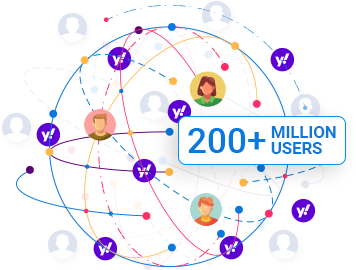Cover 225 Million Active Yahoo Users