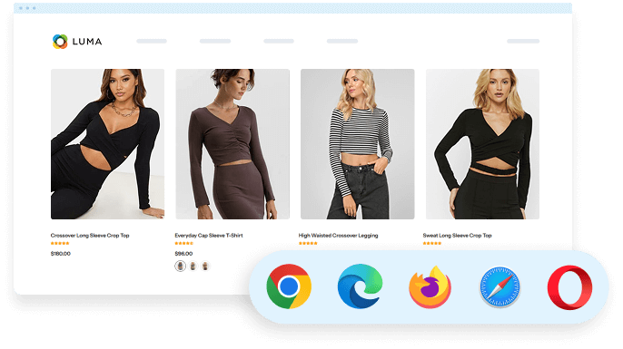 Full Browser Support