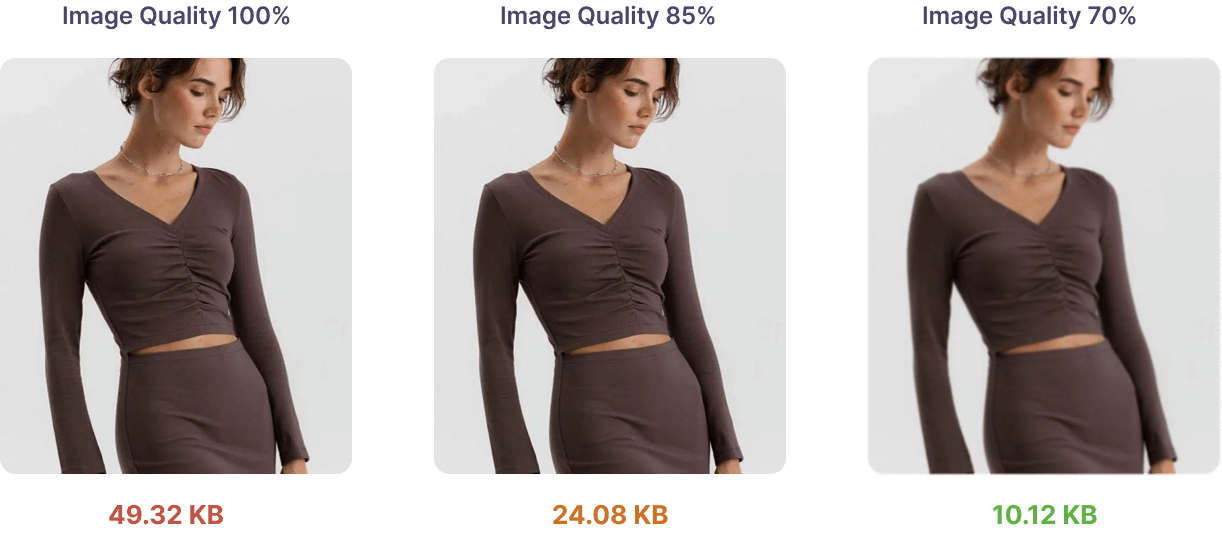 Up to 50% Smaller Files