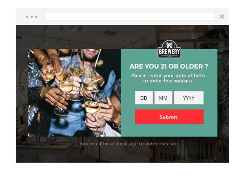 Ask for Age Verification