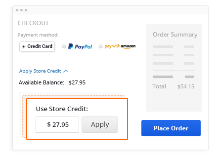 Redeeming Store Credit is Easy - Magento 2 Store Credit Extension
