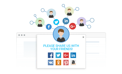 Let Customers Socially Share your Website